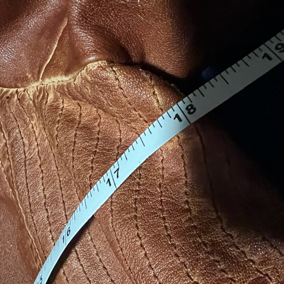 Vintage Bernardo Collection Brown Leather Jacket - Picture 10 of 12